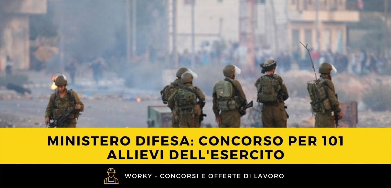 Concorso Allievi Ufficiali Esercito: 101 posti per il 2021