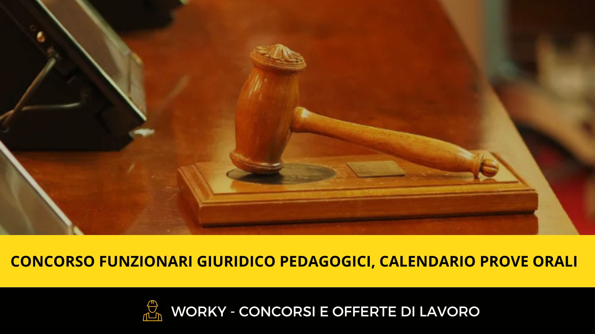 Concorso Funzionari Giuridico Pedagogici, calendario prove orali
