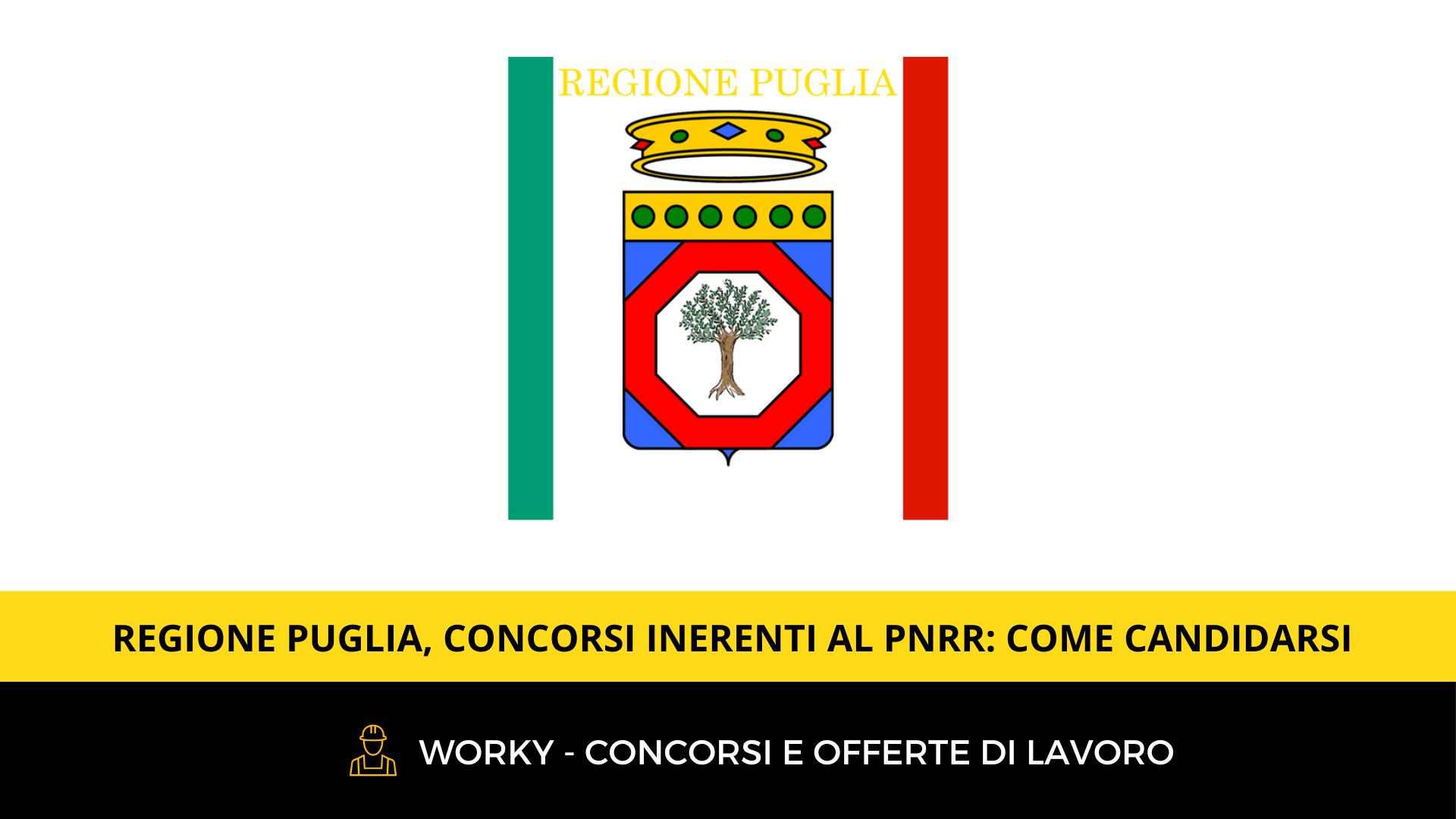 Regione Puglia, concorsi inerenti al PNRR come candidarsi